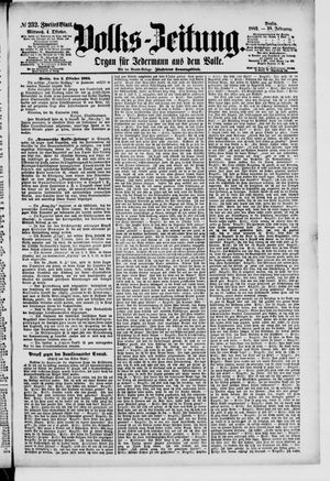 Volks-Zeitung on Oct 4, 1882