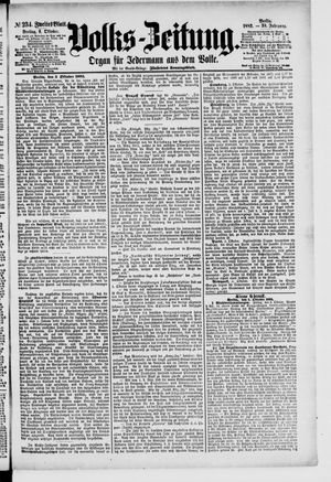 Volks-Zeitung vom 06.10.1882