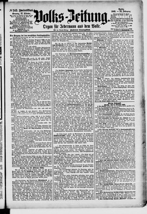 Volks-Zeitung on Oct 15, 1882