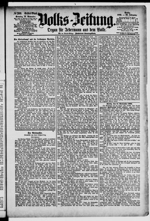 Volks-Zeitung on Nov 12, 1882