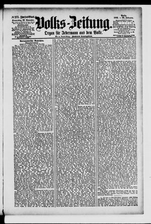 Volks-Zeitung on Nov 23, 1882