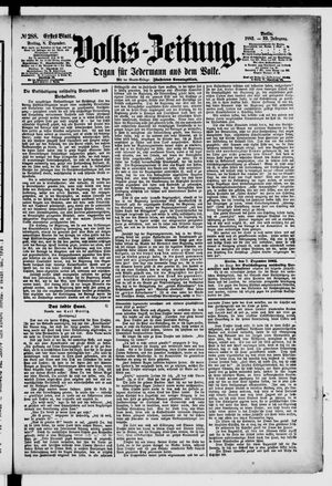 Volks-Zeitung vom 08.12.1882