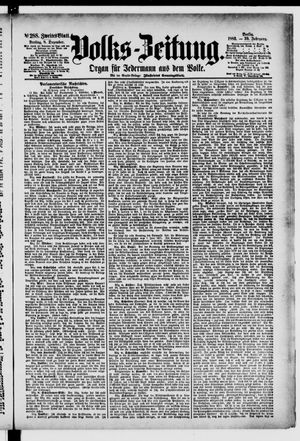 Volks-Zeitung vom 08.12.1882