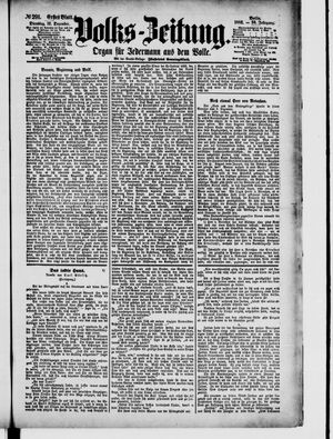 Volks-Zeitung vom 12.12.1882