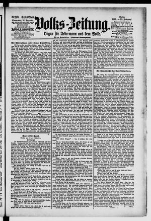 Volks-Zeitung vom 14.12.1882