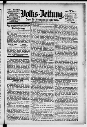 Volks-Zeitung vom 15.12.1882