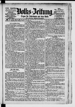Volks-Zeitung vom 30.12.1882