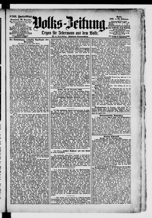 Volks-Zeitung vom 30.12.1882