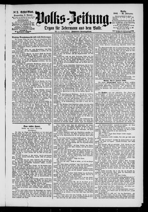 Volks-Zeitung on Jan 4, 1883