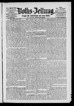 Volks-Zeitung on Jan 4, 1883