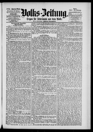 Volks-Zeitung on Feb 10, 1883