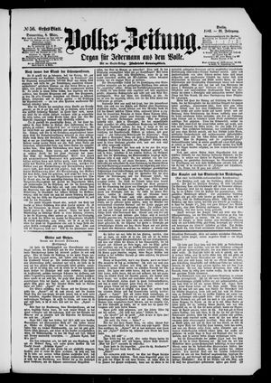 Volks-Zeitung vom 08.03.1883