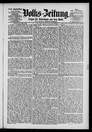 Volks-Zeitung vom 30.03.1883