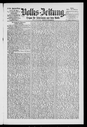 Volks-Zeitung on Apr 20, 1883