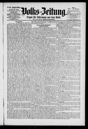 Volks-Zeitung on Apr 24, 1883