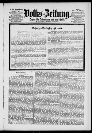 Volks-Zeitung on May 1, 1883