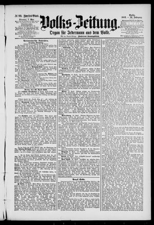 Volks-Zeitung on May 1, 1883