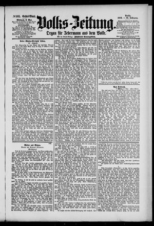 Volks-Zeitung on May 9, 1883
