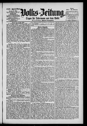Volks-Zeitung vom 11.05.1883