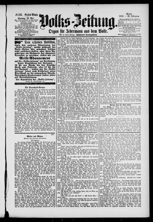 Volks-Zeitung on May 22, 1883