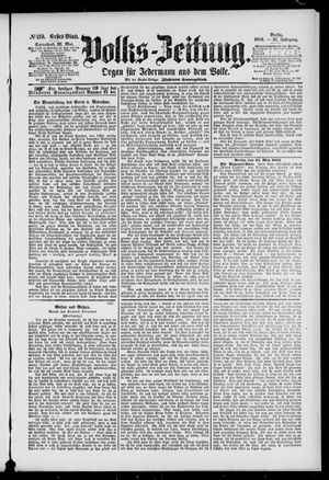 Volks-Zeitung vom 26.05.1883