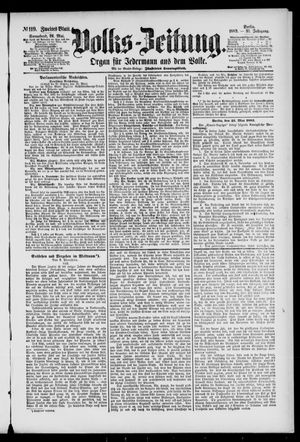 Volks-Zeitung vom 26.05.1883