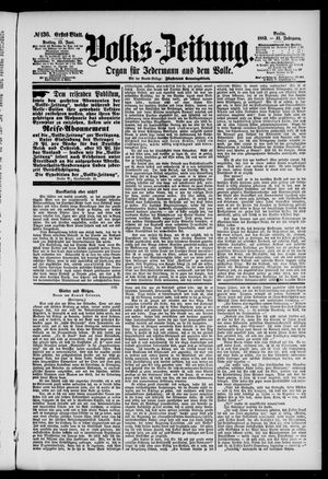 Volks-Zeitung vom 15.06.1883