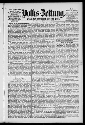 Volks-Zeitung vom 17.06.1883