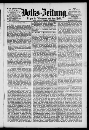 Volks-Zeitung vom 17.06.1883