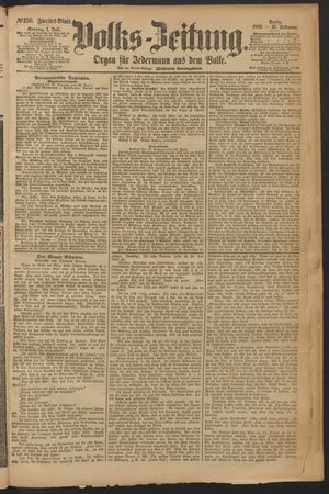 Volks-Zeitung on Jul 1, 1883