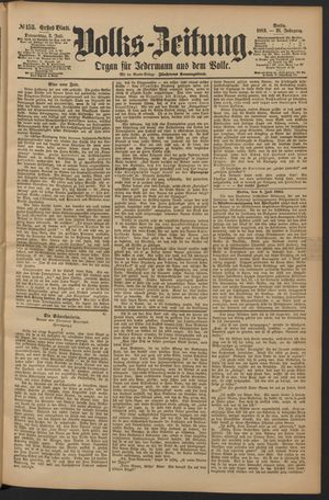 Volks-Zeitung vom 05.07.1883
