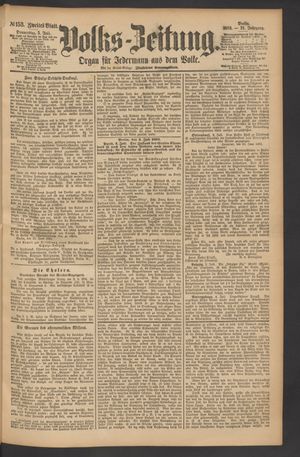 Volks-Zeitung vom 05.07.1883