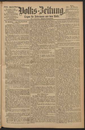 Volks-Zeitung on Jul 7, 1883