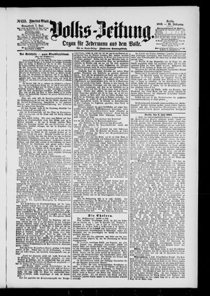 Volks-Zeitung on Jul 7, 1883