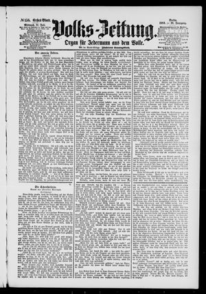 Volks-Zeitung on Jul 11, 1883