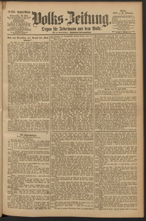 Volks-Zeitung vom 12.07.1883