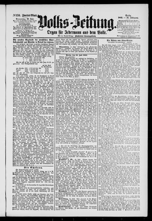 Volks-Zeitung vom 12.07.1883