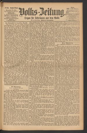 Volks-Zeitung vom 14.07.1883
