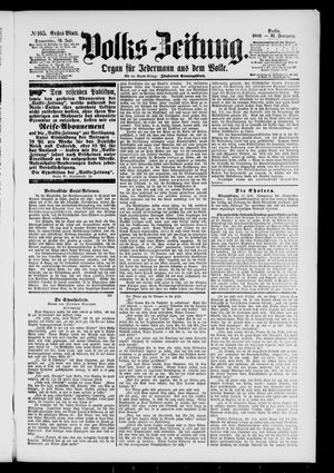 Volks-Zeitung on Jul 19, 1883