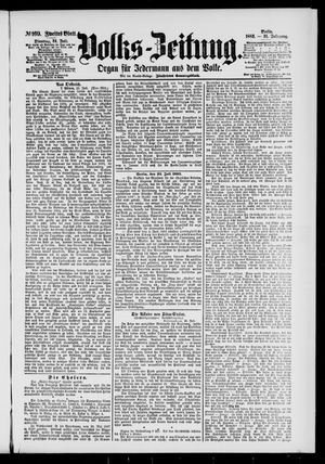 Volks-Zeitung vom 24.07.1883