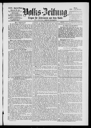 Volks-Zeitung on Jul 25, 1883
