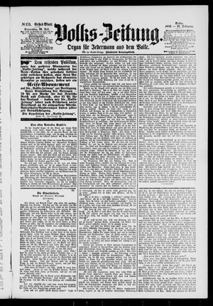Volks-Zeitung vom 26.07.1883
