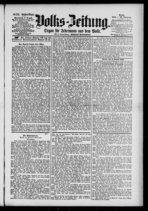 Volks-Zeitung vom 04.08.1883