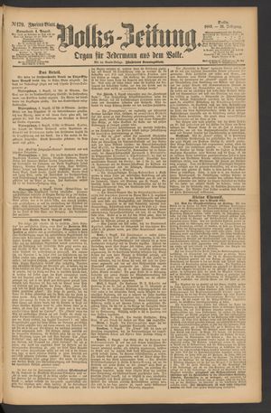 Volks-Zeitung vom 04.08.1883