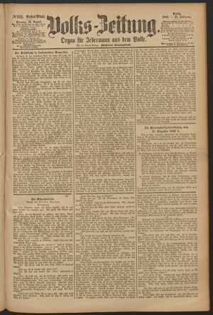 Volks-Zeitung vom 19.08.1883