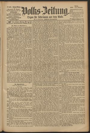 Volks-Zeitung vom 25.08.1883