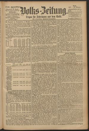 Volks-Zeitung vom 25.08.1883
