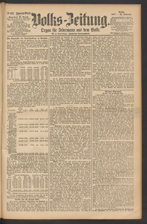 Volks-Zeitung vom 25.08.1883