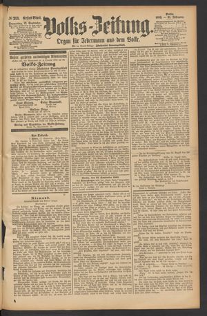 Volks-Zeitung vom 13.09.1883
