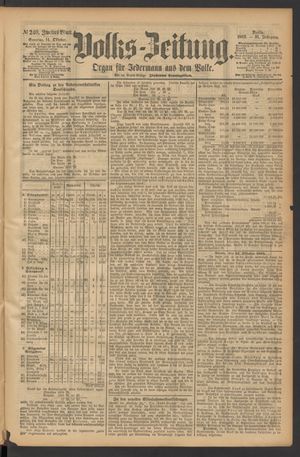 Volks-Zeitung vom 14.10.1883